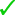 Green Tick